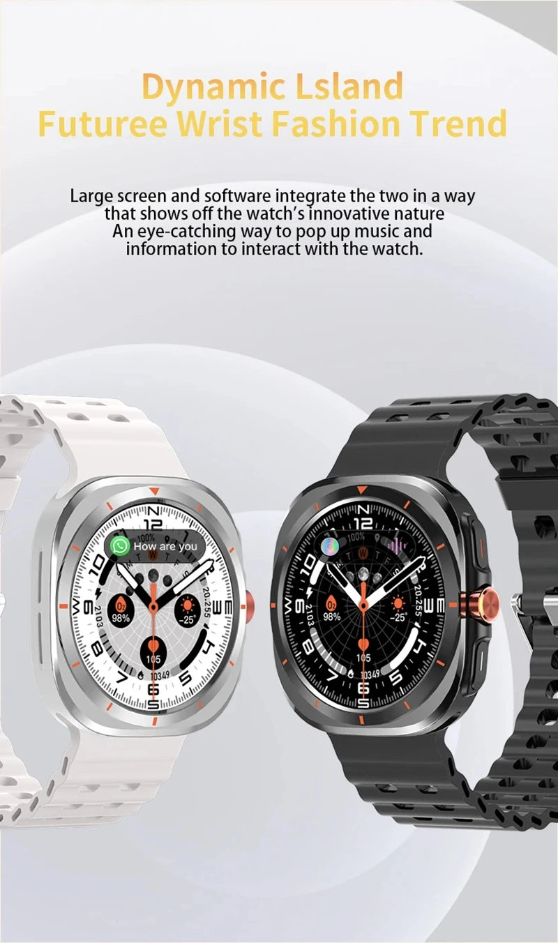 GT7 Ultra Smart Watch AMOLED HD Screen 2025