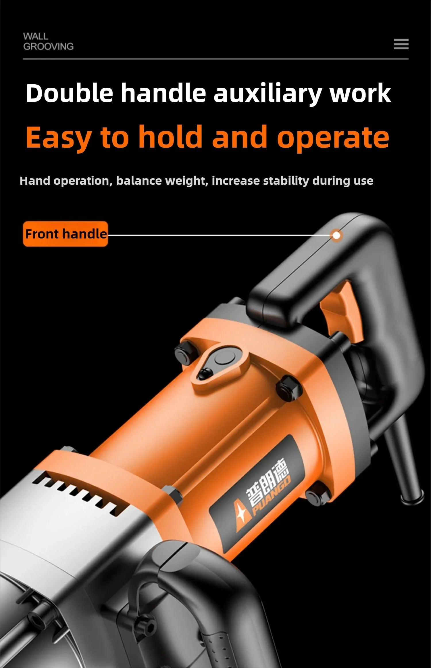 Electric Wrench 220V Plug-in High Power Auto Repair Tower Crane Industrial Grade High Torque Heavy Impact Electric Air Cannon