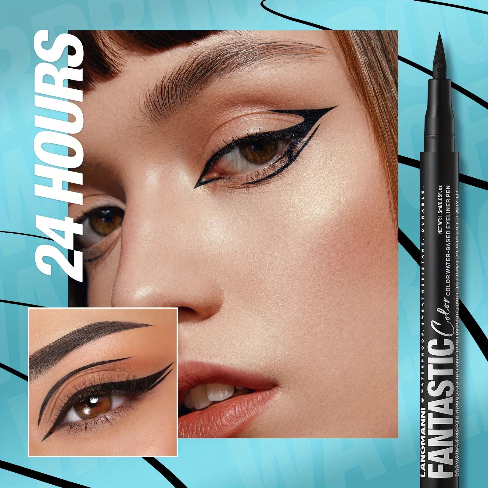 12 Color Super Long-lasting Waterproof Eyeliner