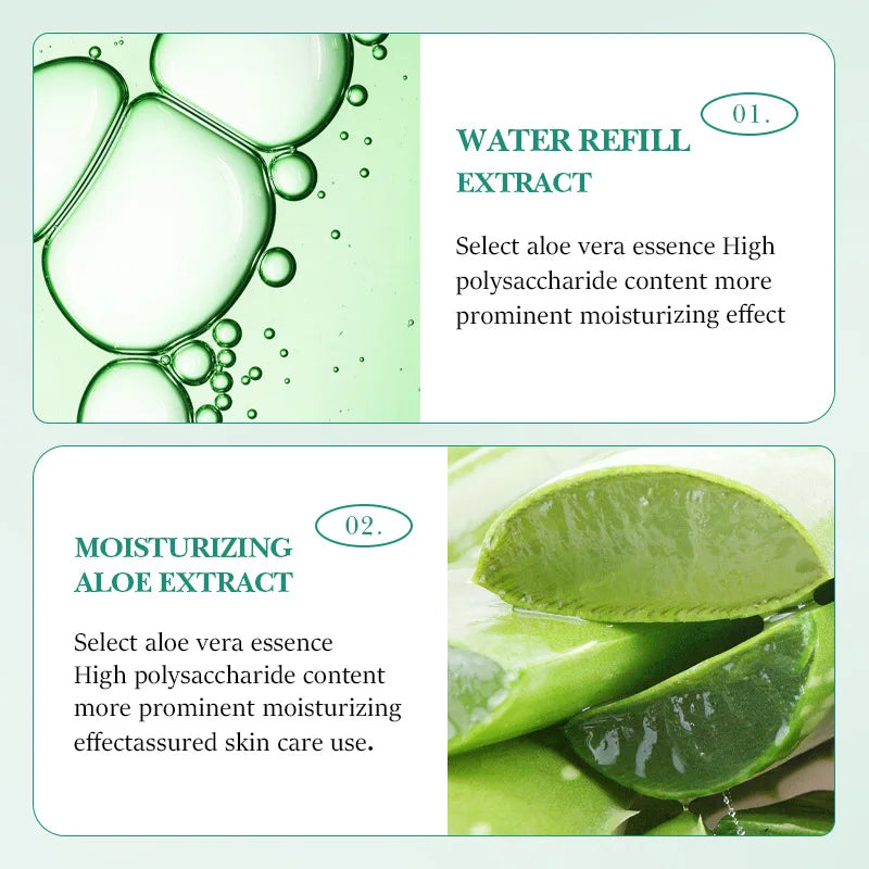 Aloe Vera Smooth Cleansing Natural Soap Cleansing Smooth Handmade Essential Oil Soap100g - Daisan Mart