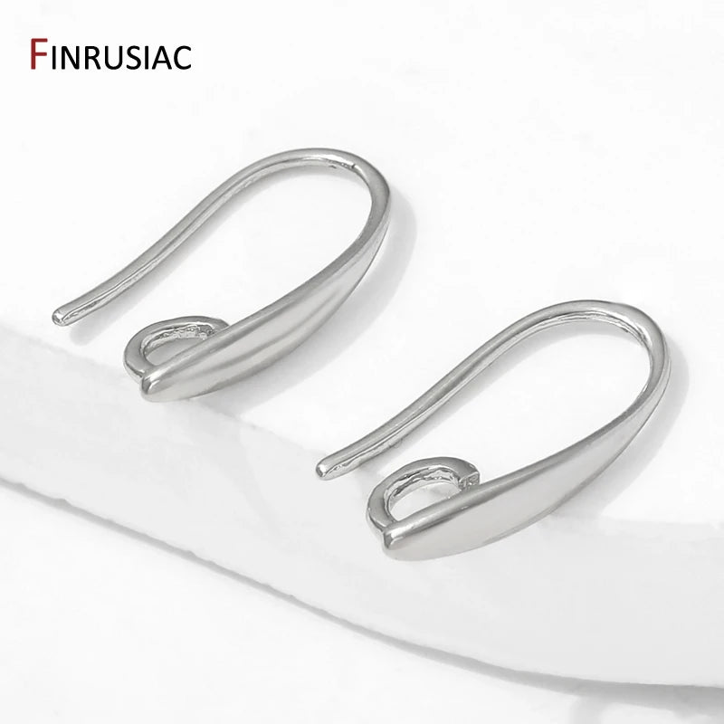 14K Gold Plated Earring Hooks - DIY Jewelry Making Accessories