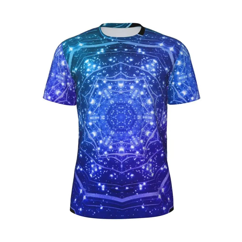 Áo Thun Nam Ombre Tím Hồng Thời Trang Hè Đầy Phong Cách