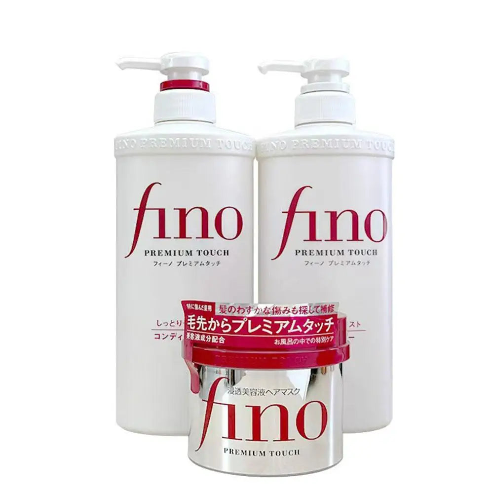 Dầu Gội Xả Fino Nhật - Mềm Mượt, Kiểm Soát Dầu 550ml - Daisan Mart
