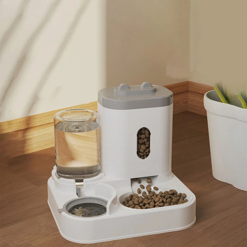 Automatic Pet Feeder & Water Dispenser for Cats Dogs - Smart Food Feeding Station, Automatic Waterer, Pet Supplies - Daisan Mart