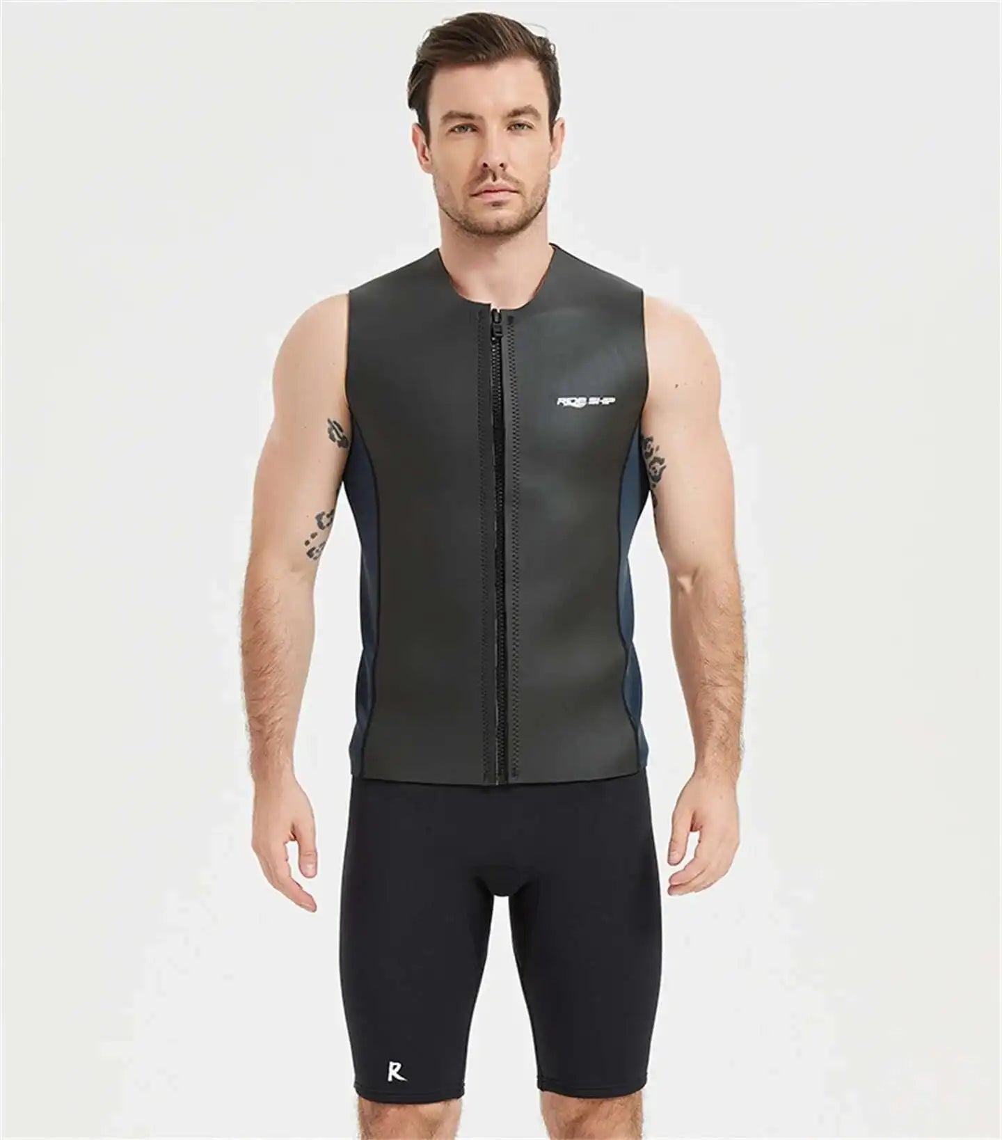 Áo Lặn Không Tay 3mm - Bơi Lội & Lướt Sóng