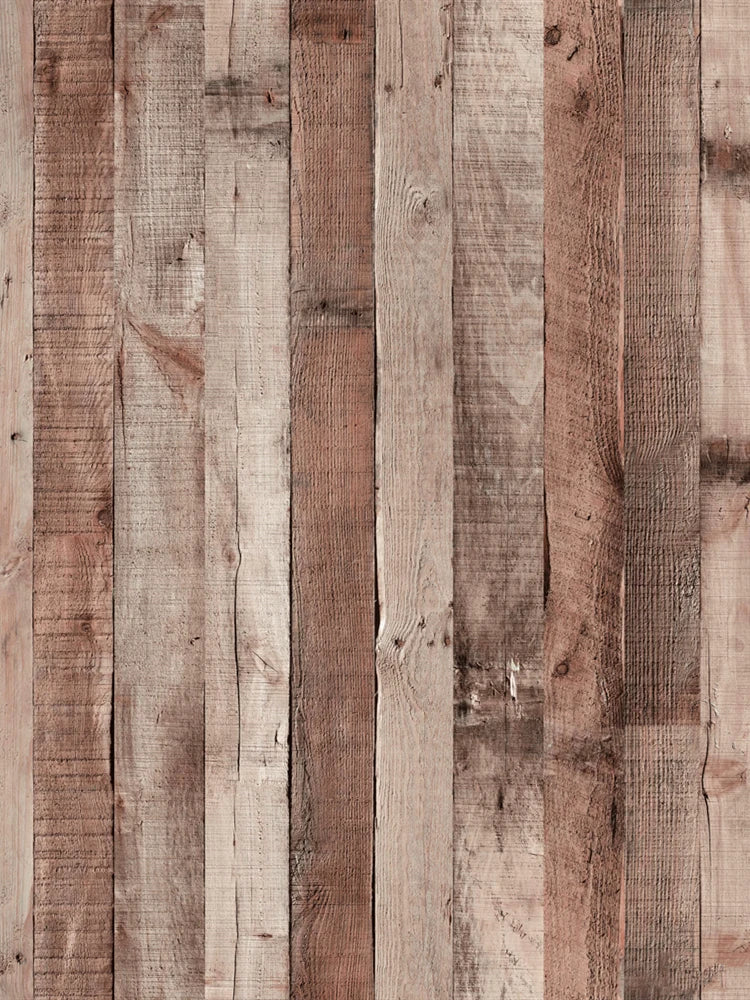 Retro Faux Wood Grain Peel And Stick Wallpaper Self-adhesive Wood Plank Wallpaper Roll Removable Vinyl Wall Covering For Restaur - Daisan Mart