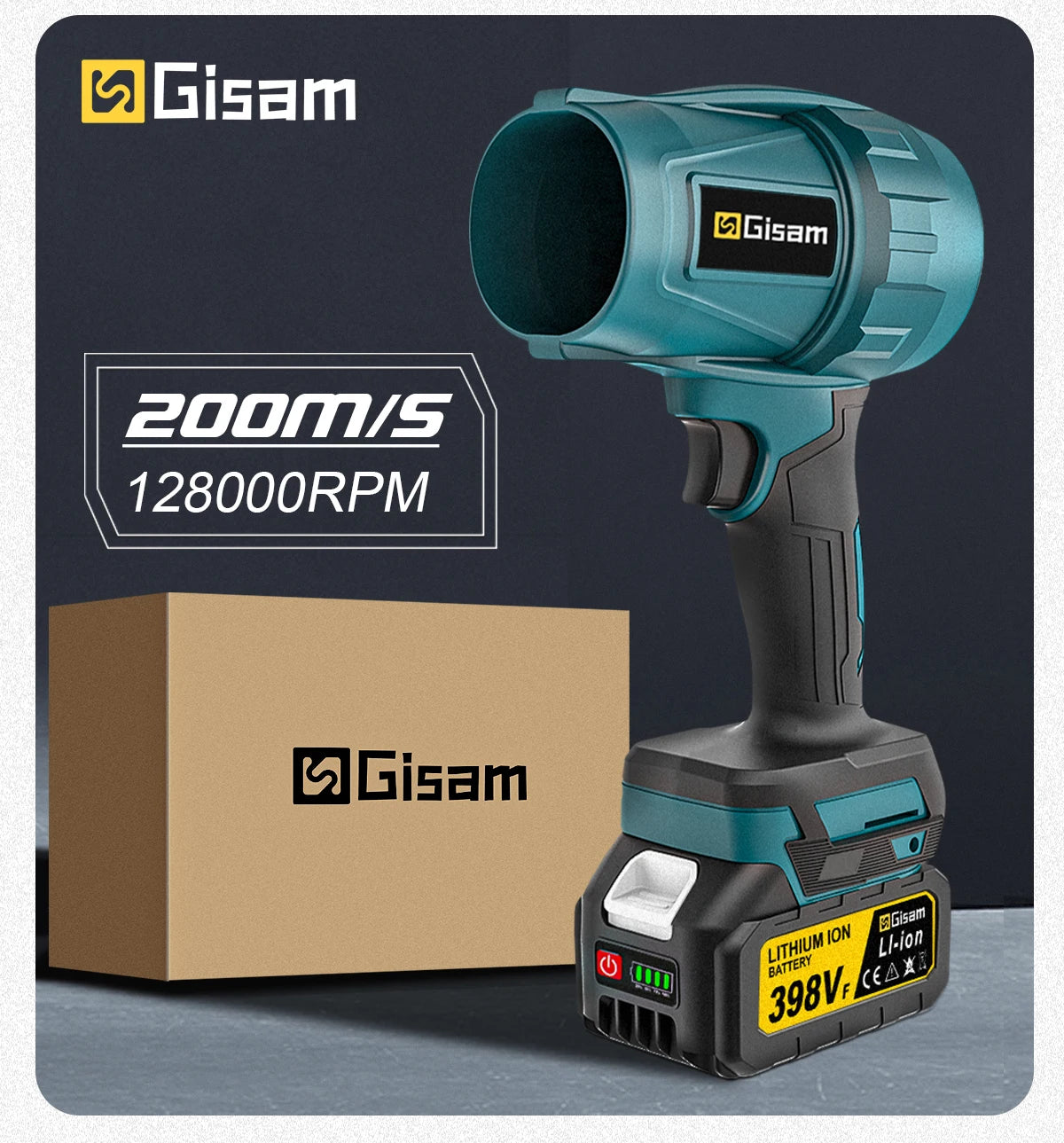 Máy Thổi Bụi Turbo Brushless 18V Tốc Độ Cao Makita - Daisan Mart