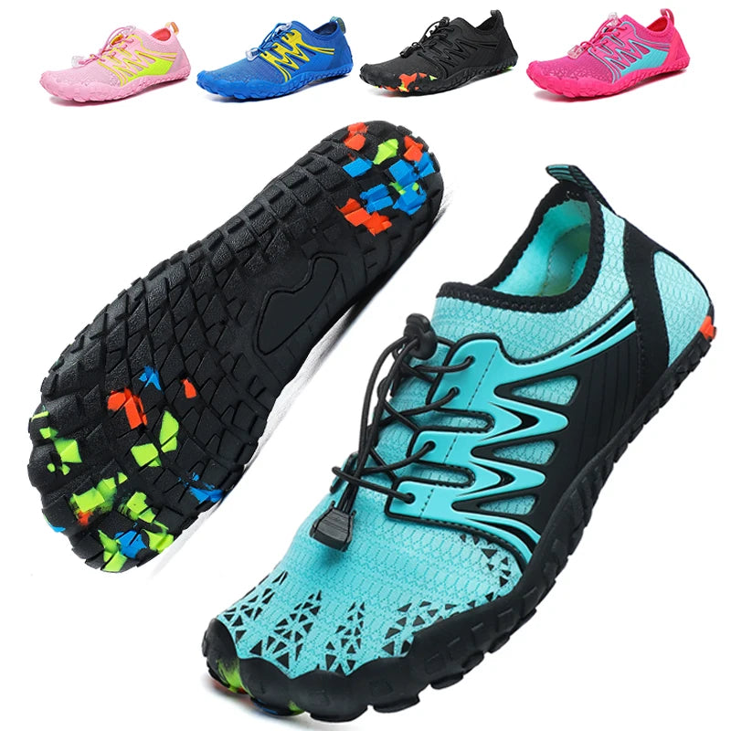 Unisex Water Shoes Quick-Dry Aqua Shoes Drainage Wading Shoes Beach Sports Swim Sandals Yoga Barefoot Diving Surfing Sneakers