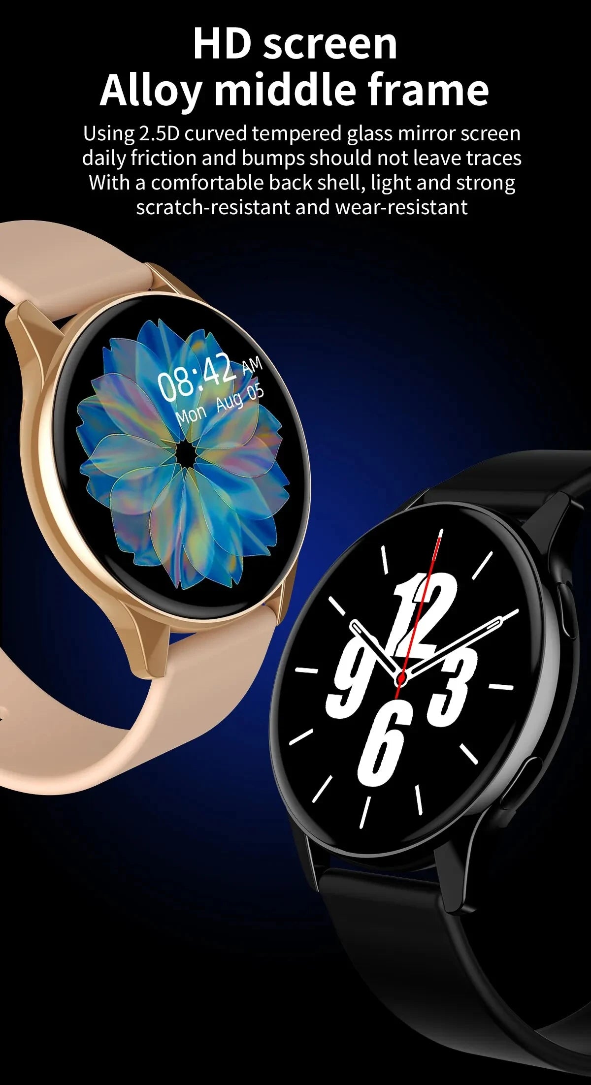 LIGE 2025 Smart Watch Multi-function Wireless Charger