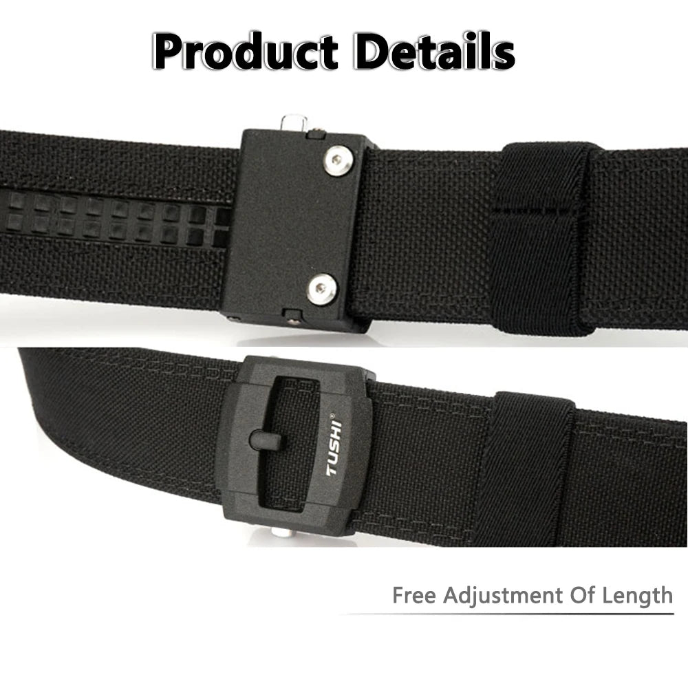 Thắt Lưng Nam Nữ TUSHI Thời Trang Đa Năng Canvas Thoáng Khí