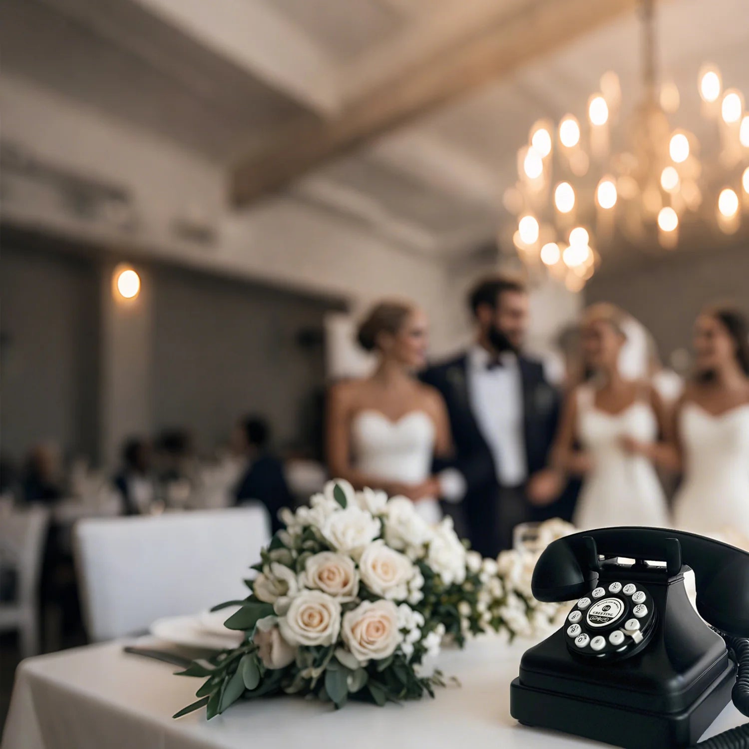 Sổ Lưu Bút Âm Thanh Cổ Điển Đám Cưới Retro