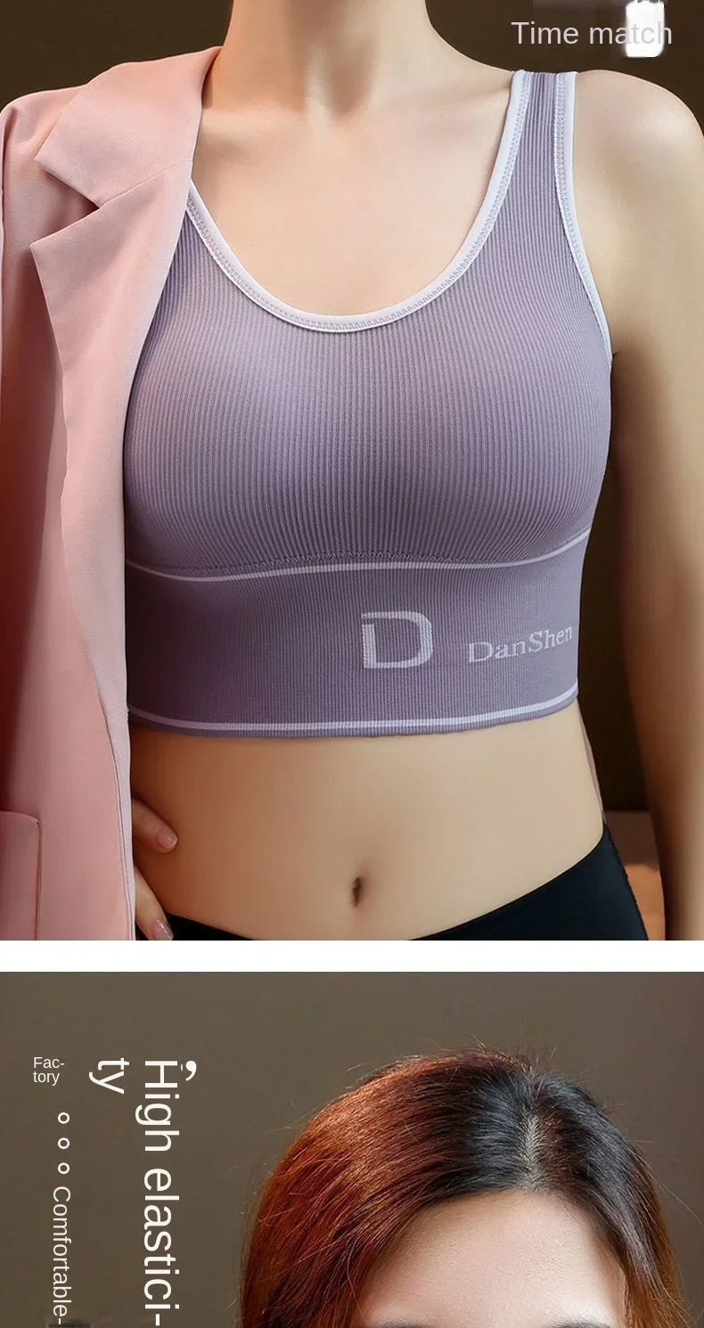 Áo Bra Thể Thao Nữ Không Gọng, Nâng Đỡ, Đẹp Lưng - Daisan Mart