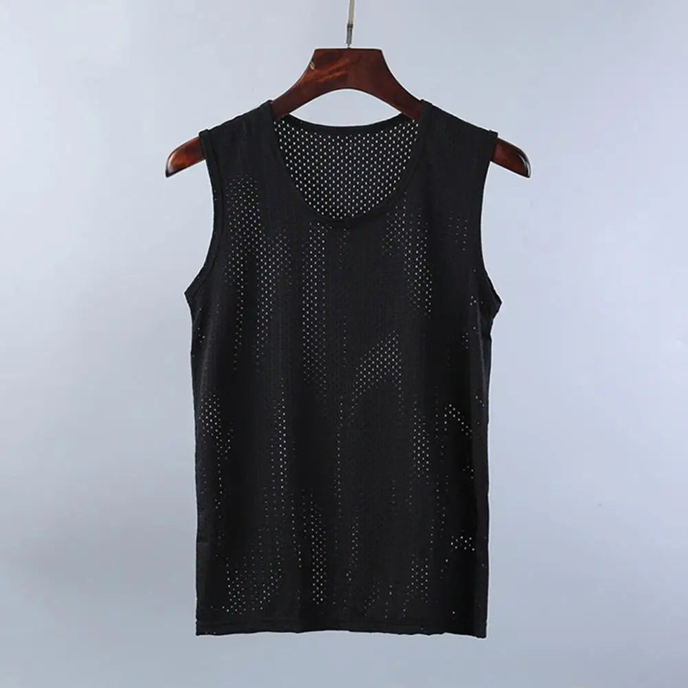 Áo Tank Nam Lưới Thoáng Tập Gym Thể Hình Không Tay - Daisan Mart
