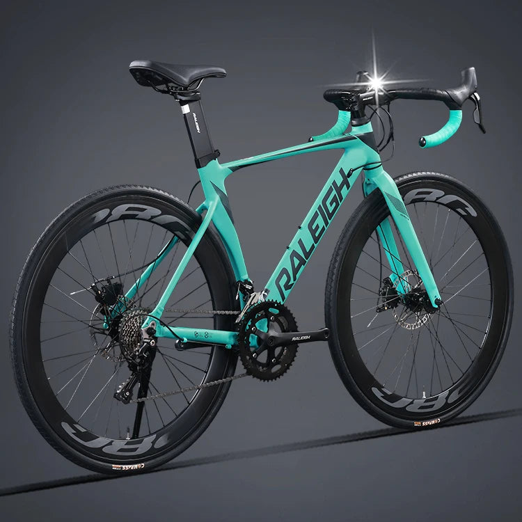 28C*60mm Road Bike 18 Speed ​​Line Pull Disc Brake Gravel Bike Quick Disassembly Lightweight Road Racing bicicleta Teenager Women