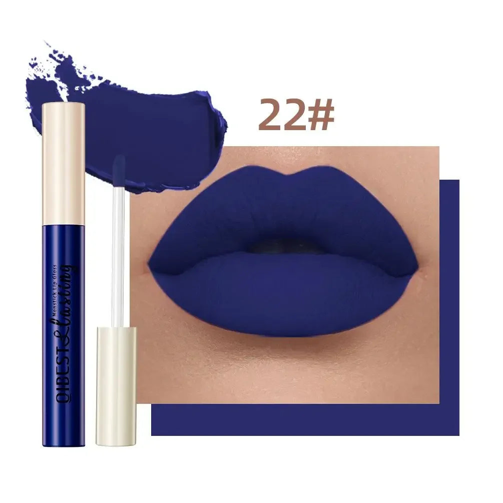 24 Color Matte Lipstick - Long Lasting, Smudge-proof, Attractive