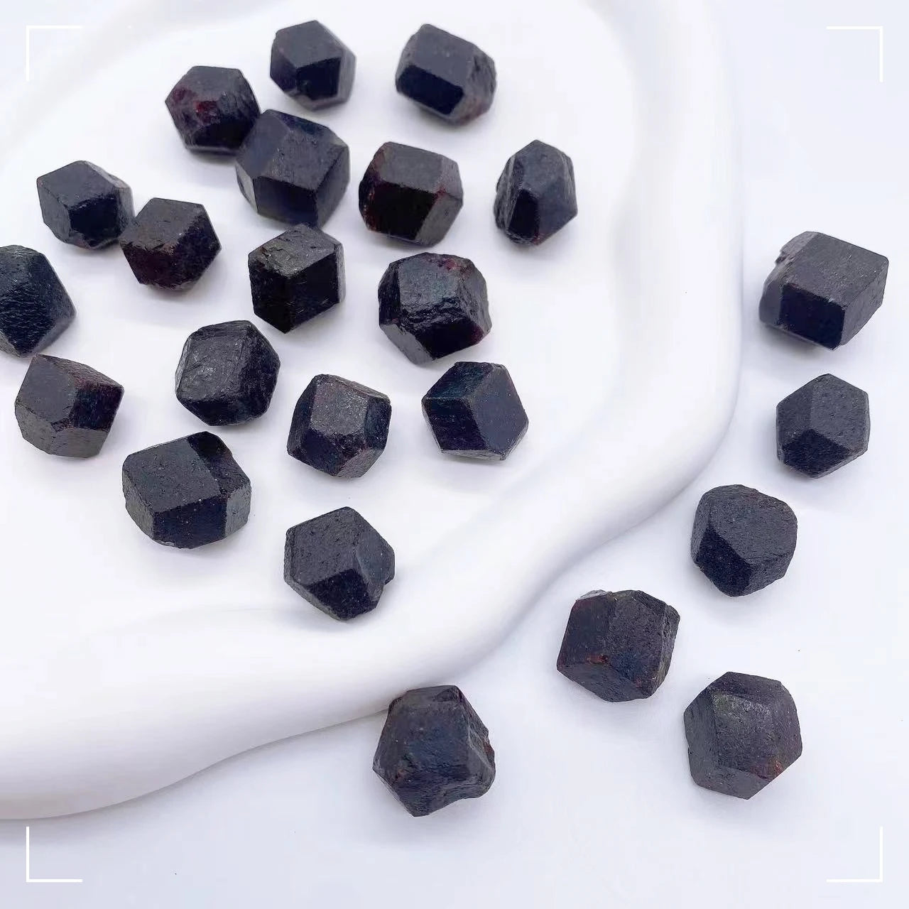 ###Red Garnet Stone - Energy Decorative Crystal