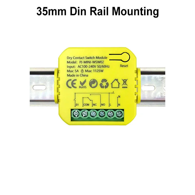 Tuya WiFi Smart Switch 5A Remote Control 