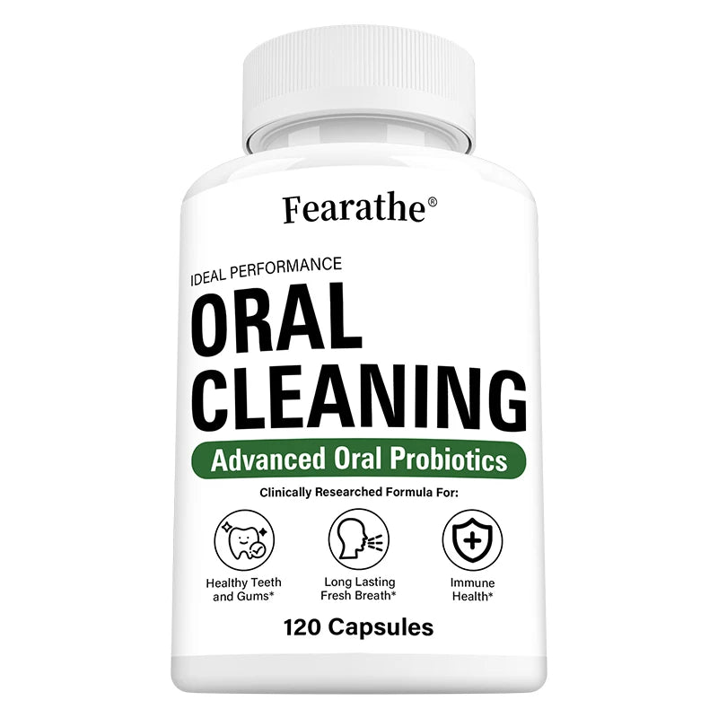 Oral Cleanse Advanced Oral Probiotics for Bad Breath, Tonsil Stones, Teeth and Gum Health, Immune Health, Non-GMO - Daisan Mart