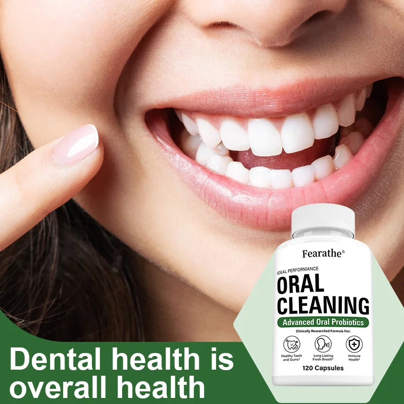 Oral Cleanse Advanced Oral Probiotics for Bad Breath, Tonsil Stones, Teeth and Gum Health, Immune Health, Non-GMO - Daisan Mart