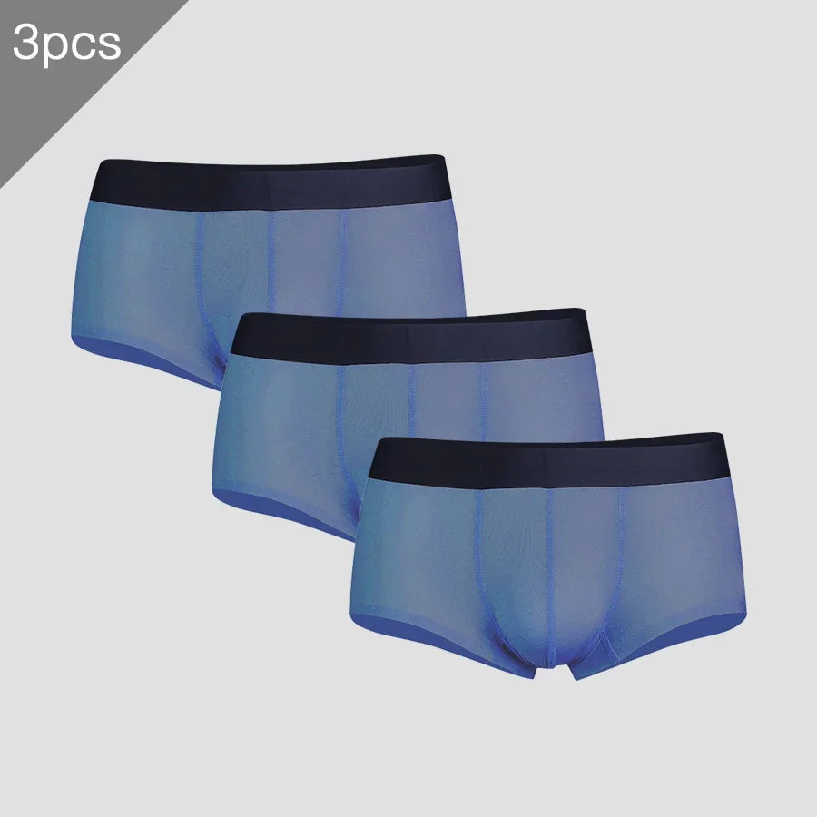 3-piece super thin, cool, breathable men's underwear