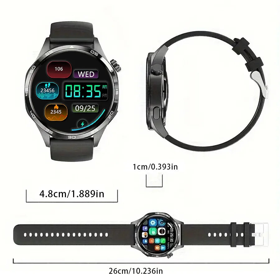 AMOLED 1.52 waterproof multi-sport men's smartwatch