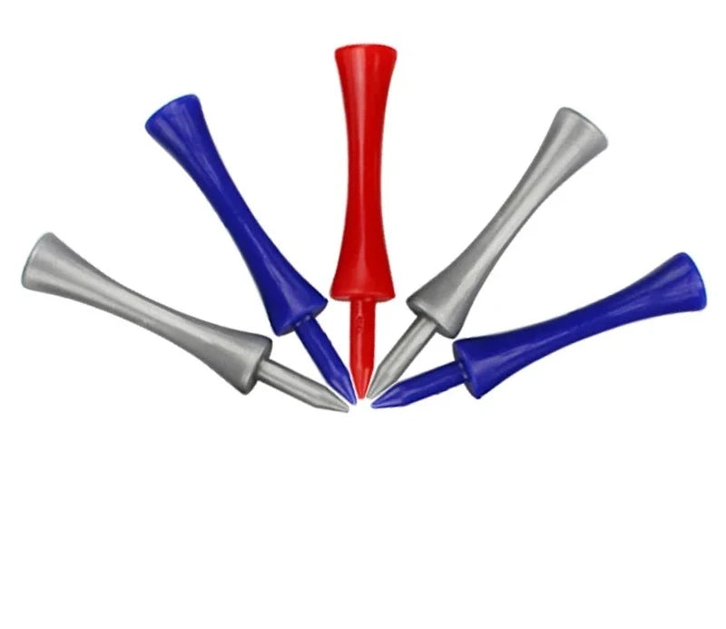 Plastic Golf Tee Combo 50/100 Pieces, Many Sizes, Durable and Beautiful