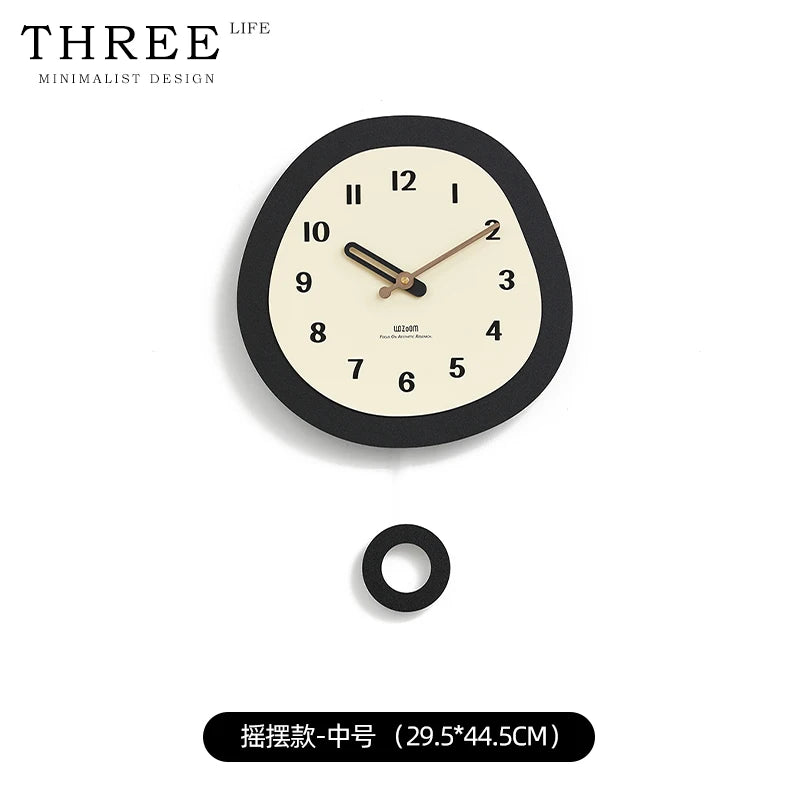 Đồng Hồ Treo Tường Mini Số Điện Tử Phong Cách Độc Lạ