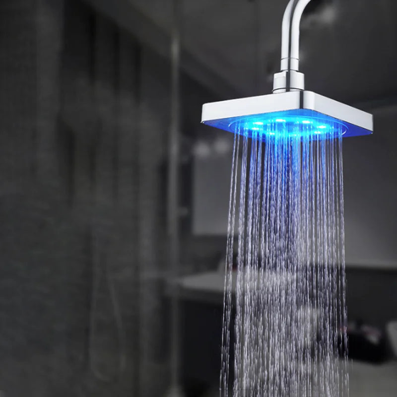 Handheld Color Changing LED Shower Head For Luxury Bathroom