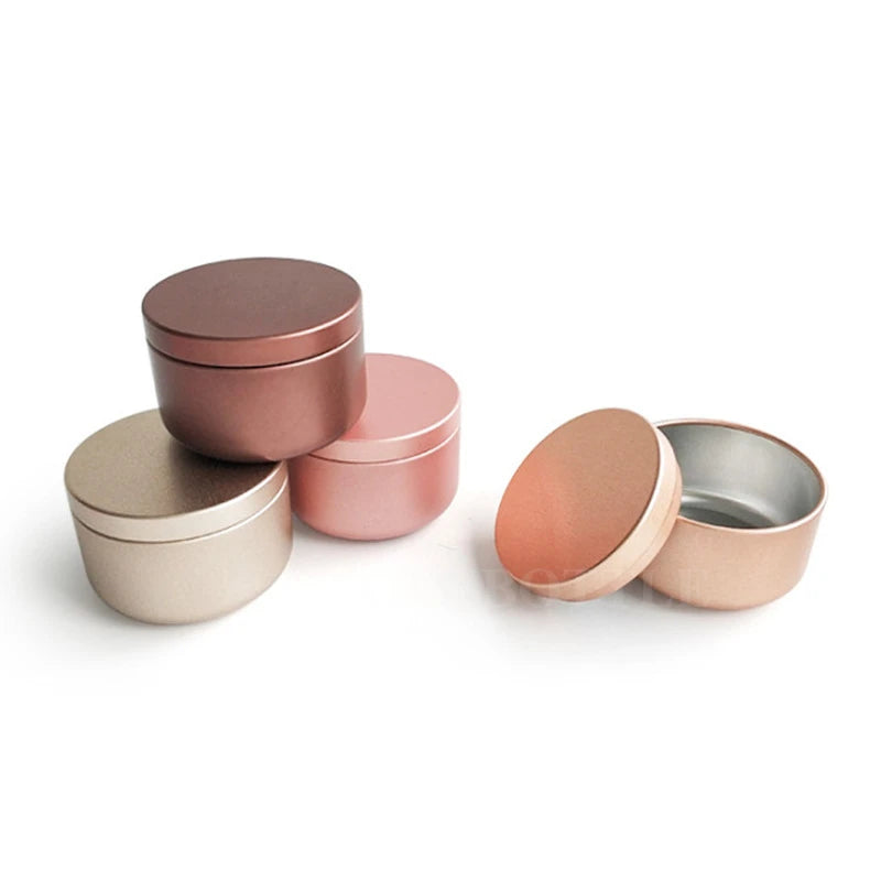 Wholesale 50ml Tea Can 53*37mm Coffee Powder Candle Sealed Aluminum Can Small Tea Can Aluminum Box Wholesale