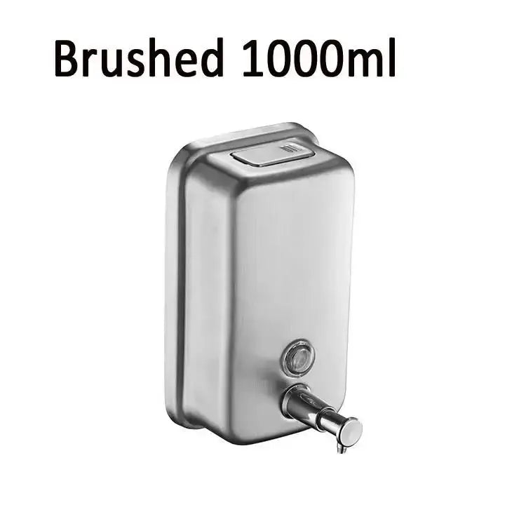 Bình Xà Phòng Inox 304 Treo Tường 500-1000ml Nhà Tắm - Daisan Mart