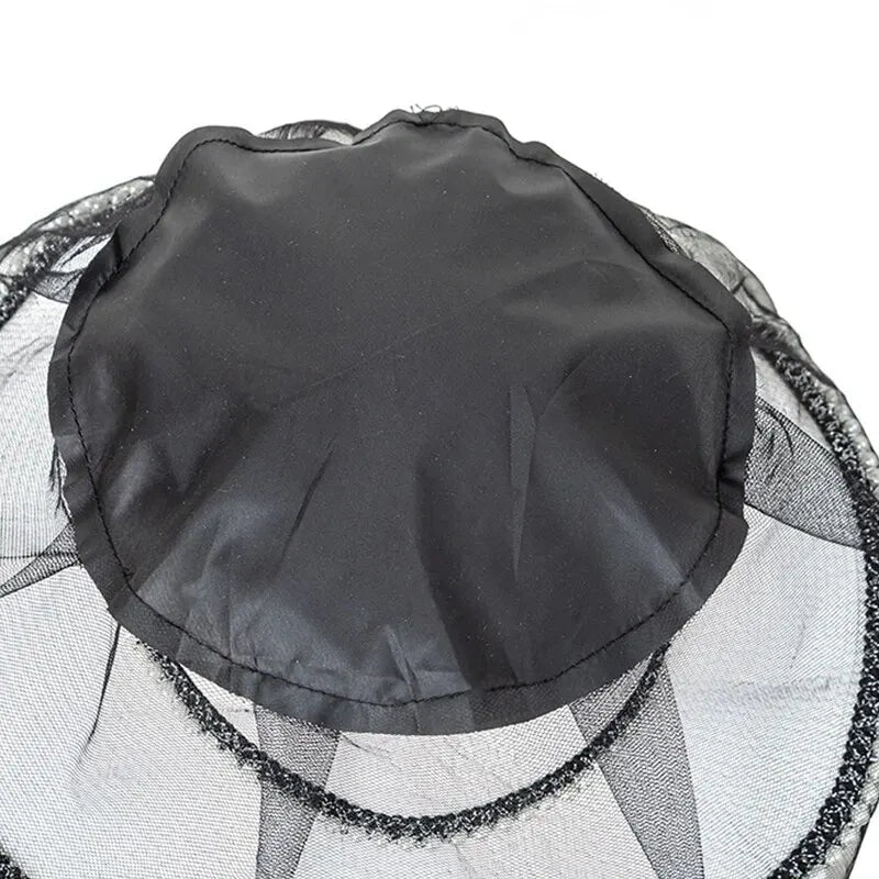 Breathable Outdoor Fishing Mosquito Net Hat