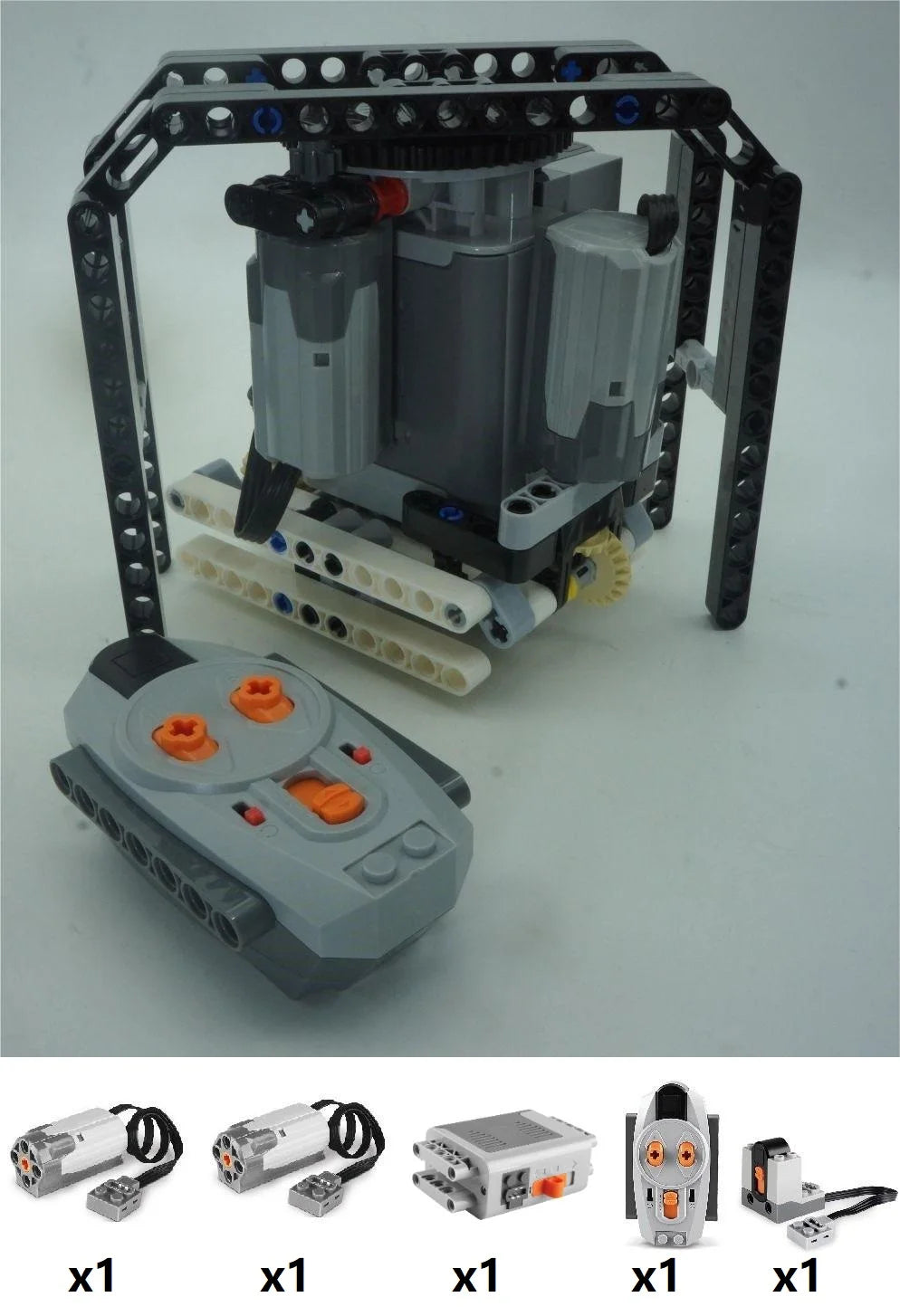 Technical Electric MOC Building Blocks 6-Leg Walking Robot RC Omnidirectional Robot Model DIY  bricks blocks Toy for kids - Daisan Mart