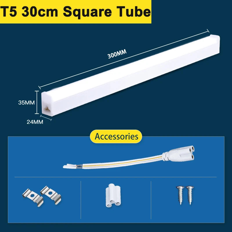Đèn Tuýp LED T5 T8 90/120cm Lắp Tủ Bếp Văn Phòng Nhà