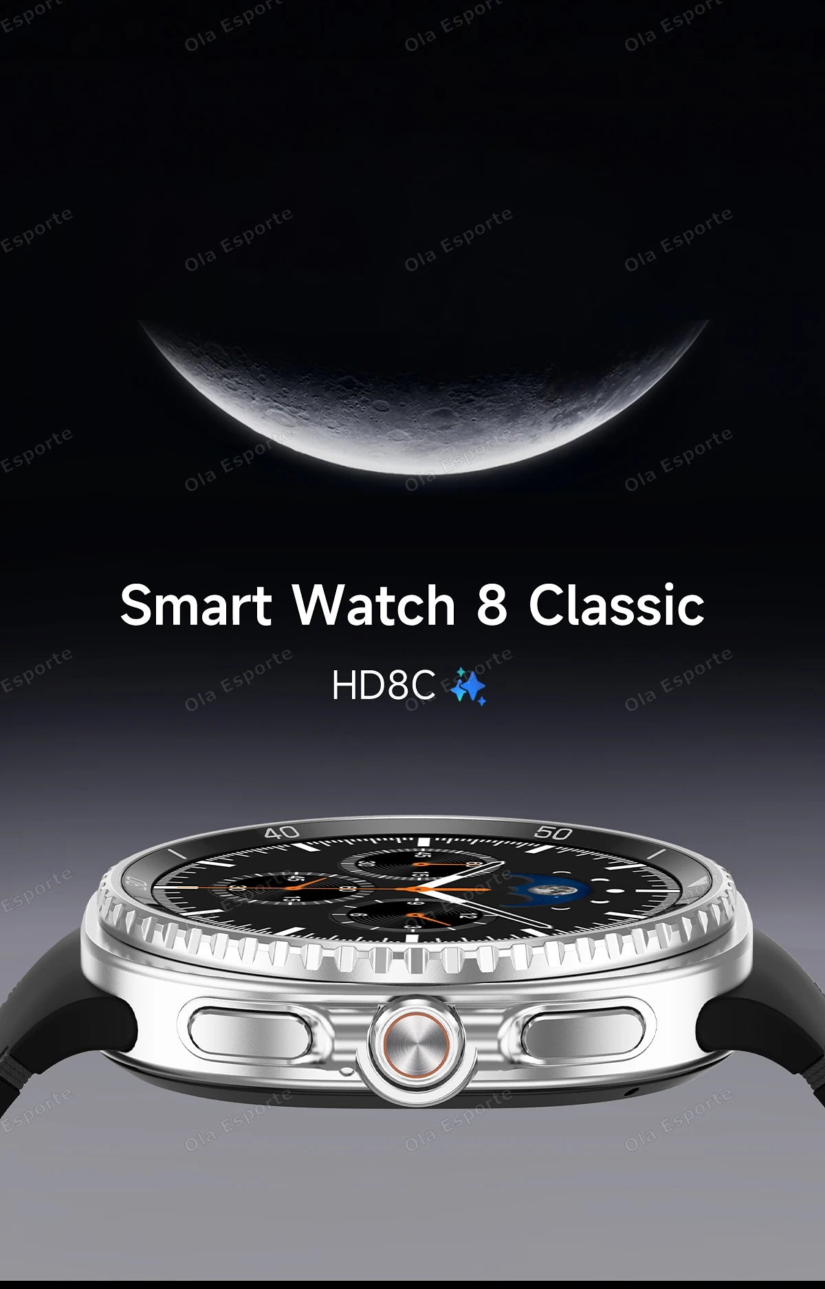 Smart Watch 8 Classic 2025 - Health &amp; Style
