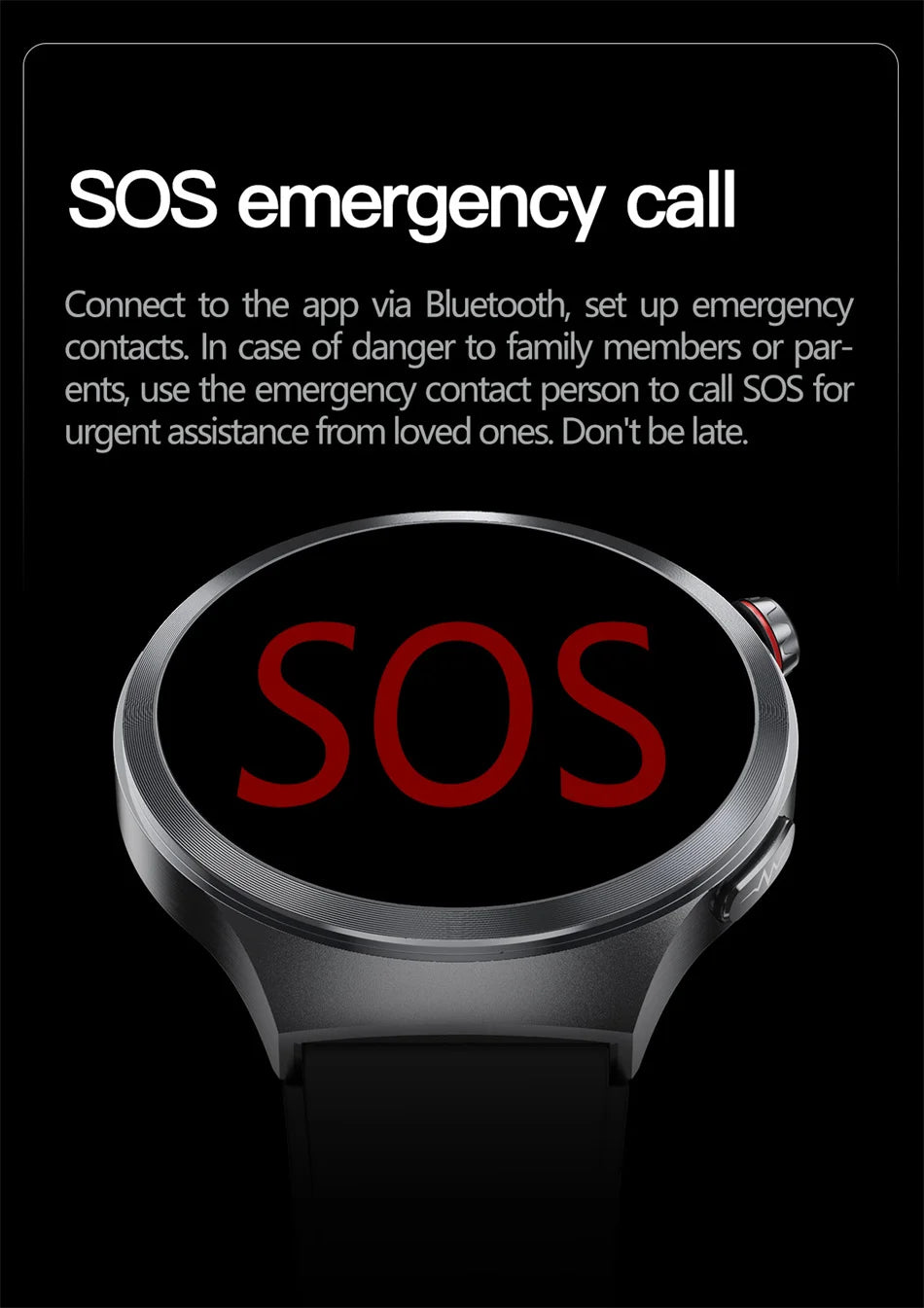 Đồng hồ thông minh sức khỏe ECG+PPG 2026 chính xác cao