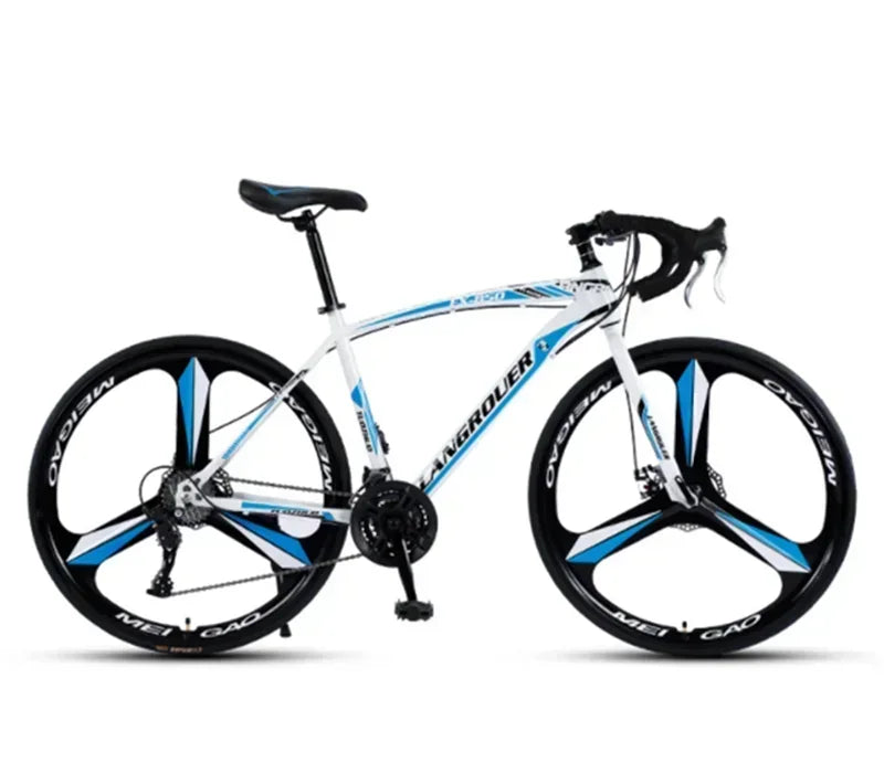 27/30 speed Bending Road Bike 700C Variable Speed ​​Adult Male Female Student Dual Disc Brake Bike Racing mountainbike