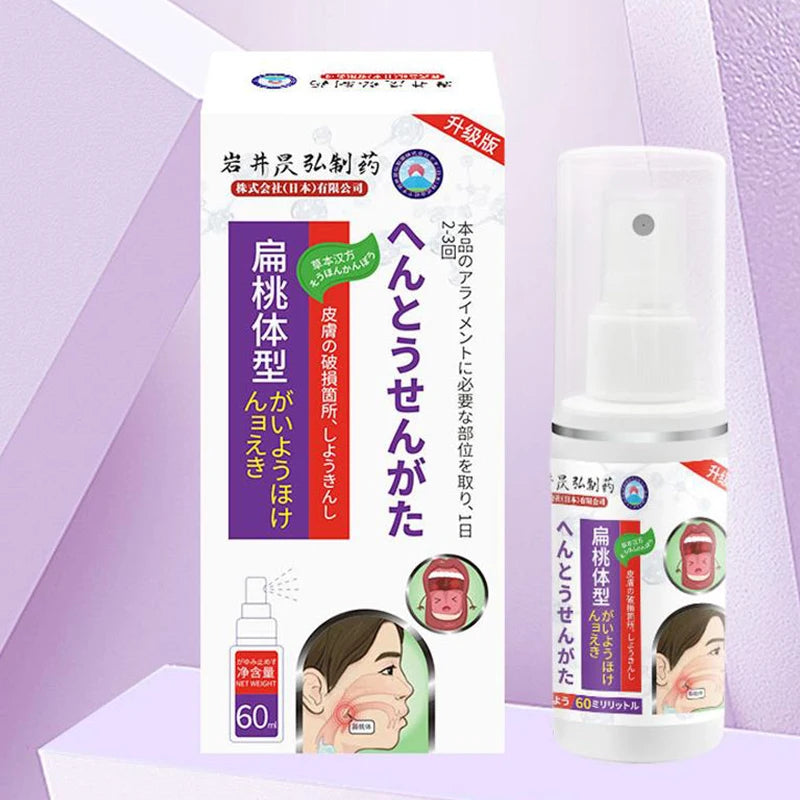 Nước Súc Miệng Tan Sỏi Amidan 30ml - Hơi Thở Thơm Mát - Daisan Mart