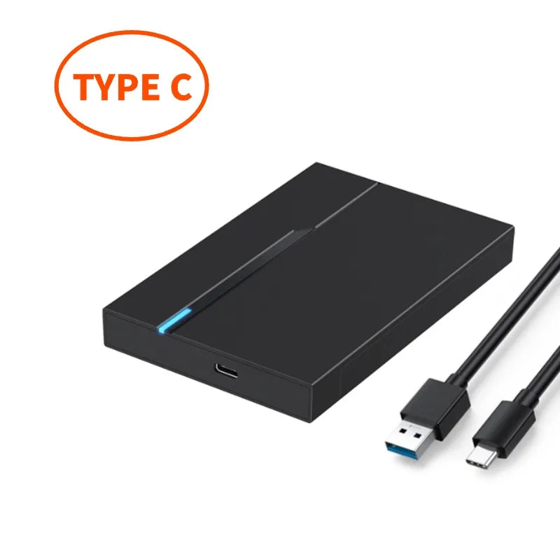 2.5 USB 3.0/3.1 External Hard Drive Enclosure For SSD HDD 6TB