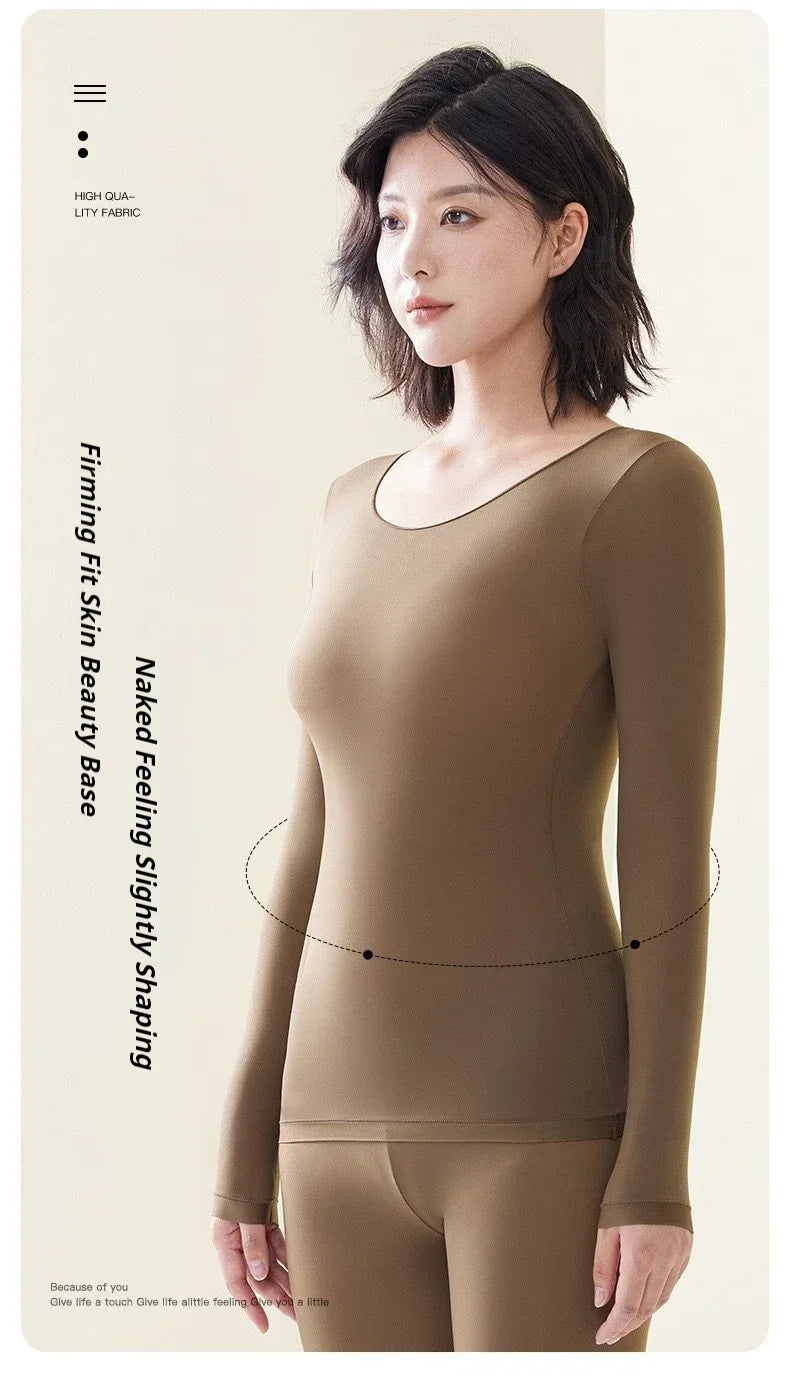 2025 Warm Moisturizing Ultra-Thin Women's Underwear Set