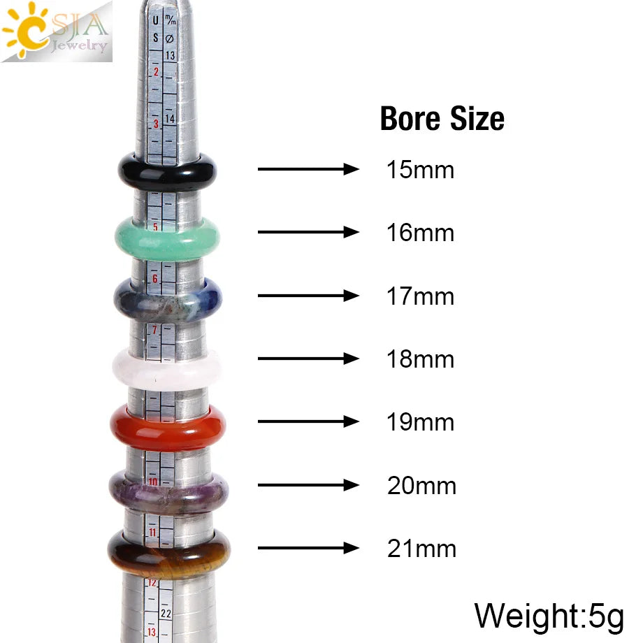 Quartz Agate Amethyst Reiki Cone Pendant