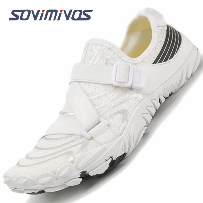 Giày Chạy Bộ Tối Giản Nam Nữ Đế Mỏng Rộng Ngón