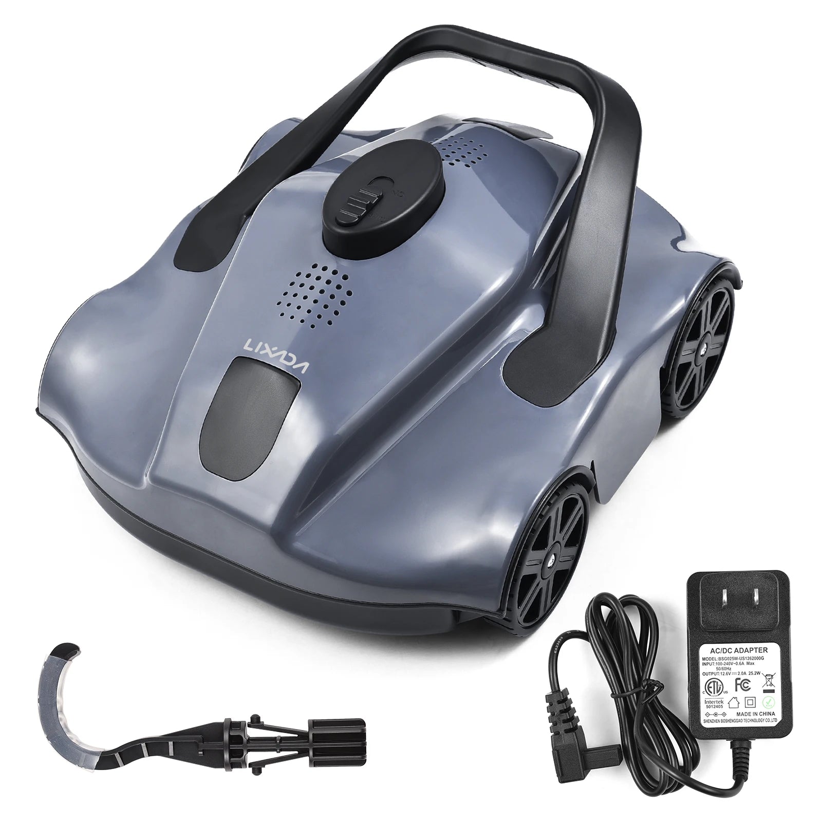Pool Vacuum Automatic Robotic Pool Cleaner Cordless Robotic Pool Vacuum for In Ground Flat Pools Cordless Robotic Pool Cleaner