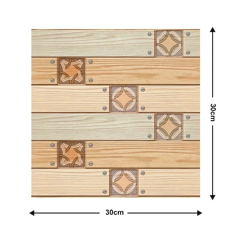 5/10PCS Stereo Wall Stickers Self-adhesive Wallpaper Brick Pattern Creative Stick Heatproof Vinyl Waterproof Kitchen Home Decor