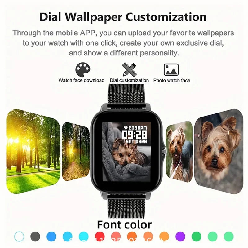 1.83'' multi-function waterproof sports smart watch