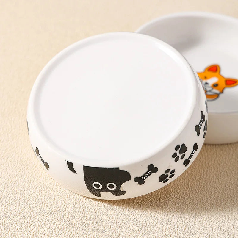 Ceramic Bowls for Dogs and Cats - Convenient Food and Drink
