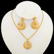 18k Italian Gold Jewelry Set - Party &amp; Engagement