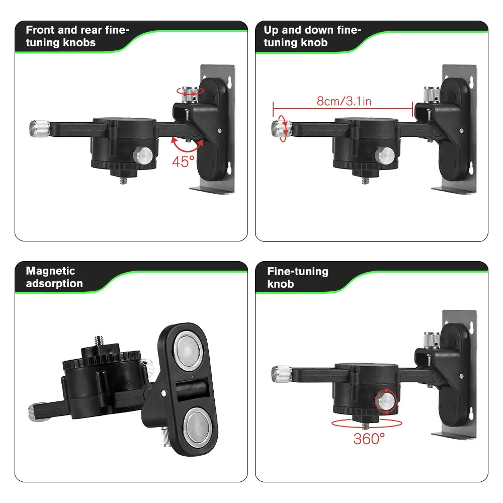 Máy Cân Mực Laser 16 Tia 4D HGLINE Siêu Pin - Daisan Mart