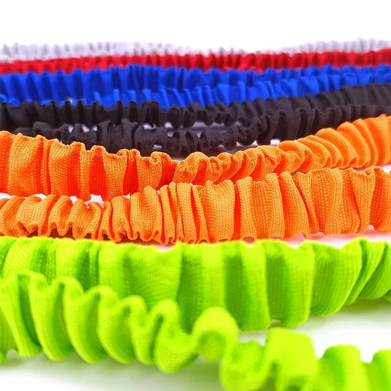 Tie Rope With Safety Hook Kayak Paddle Leash Adjustable Elastic For Kayak Paddles Canoe Oars Fishing Rods Rowing Boat Accessory