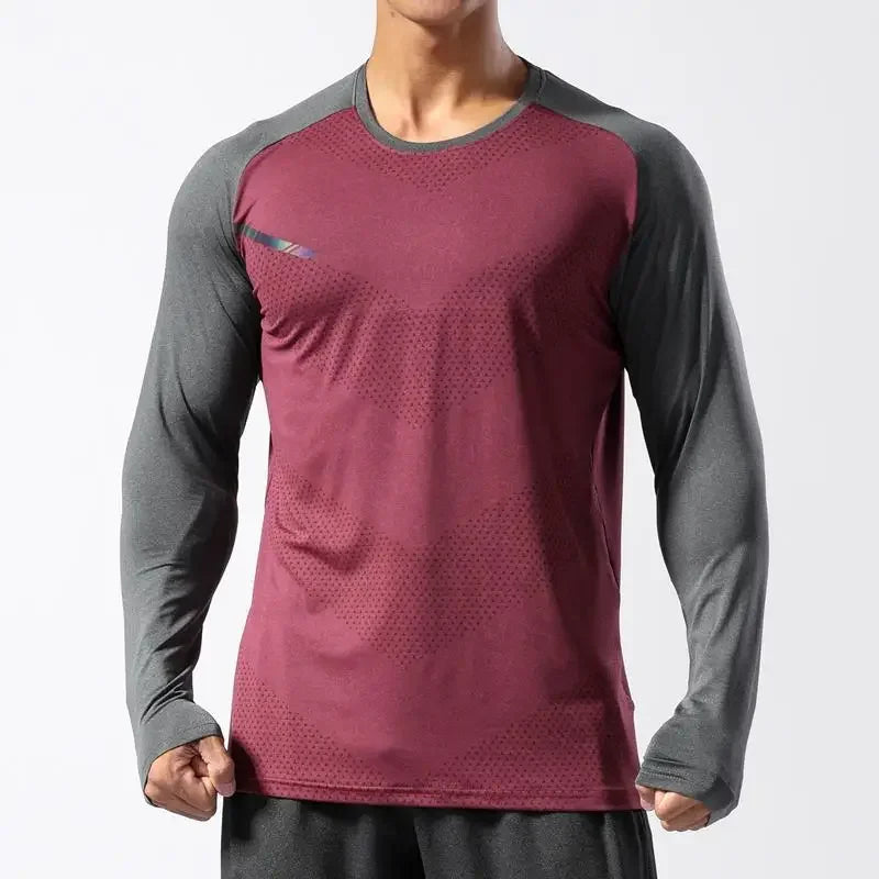 Áo Thể Thao Nam Dài Tay Co Giãn Nhanh Khô Y2K Fitness - Daisan Mart