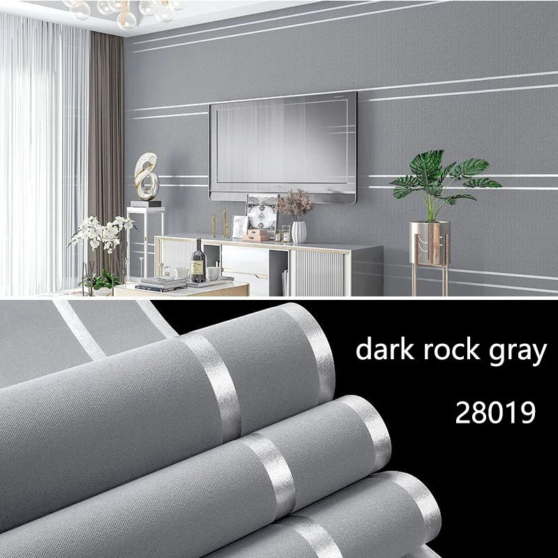 Modern Geometric Nordic Velvet Wallpaper